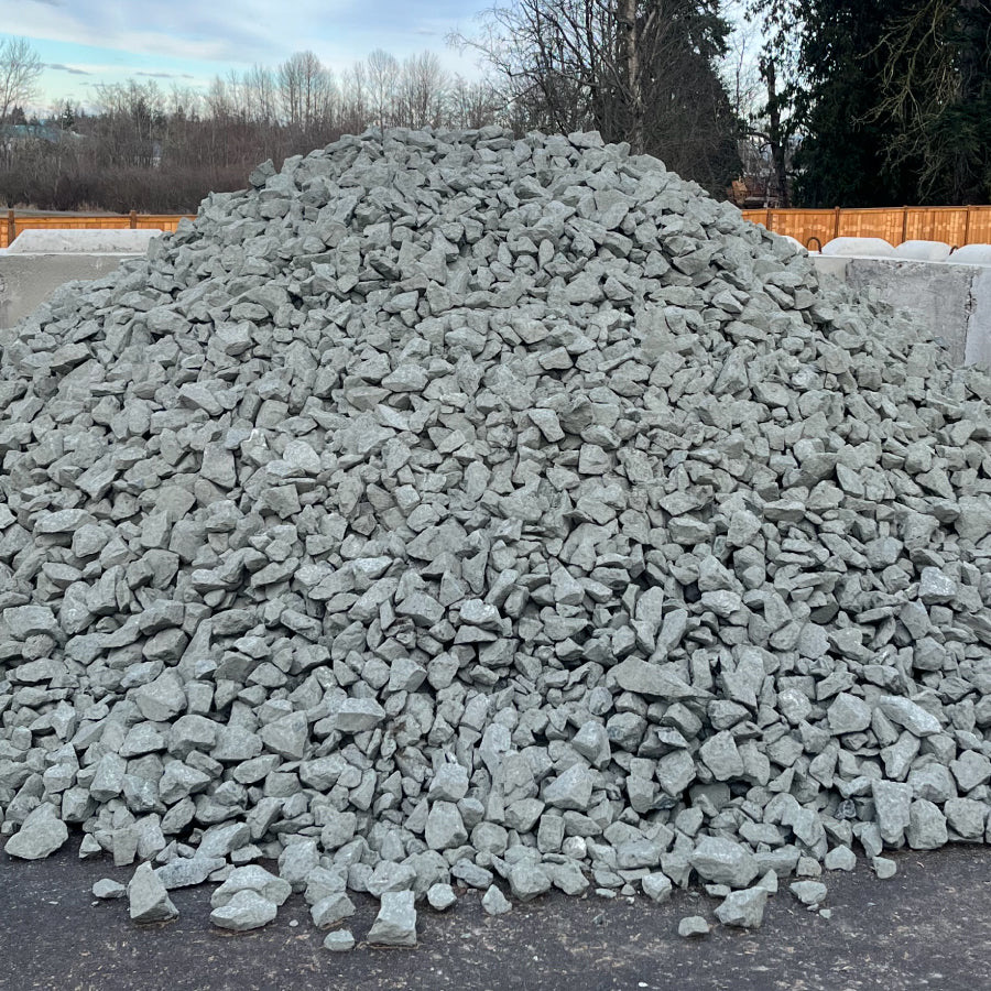 Compass Property Service rock delivery materials